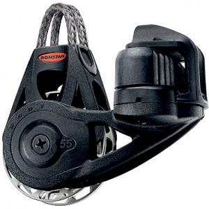 Ronstan 55 serisi Orbit vitesli makara. Tekli, ayarlanabilir cemkilitli, otomatik.