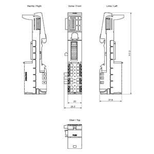 Siemens 6ES7193-6BP20-0BF0 Orijinal Premium Parça - Görsel 3