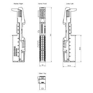 Siemens 6ES7193-6BP20-0DA0 Orijinal Premium Parça - Görsel 8