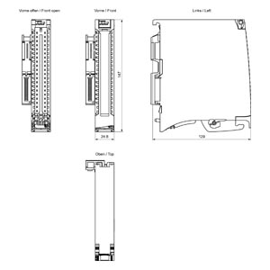 Siemens 6ES7521-1BH10-0AA0 Orijinal Premium Parça - Görsel 3