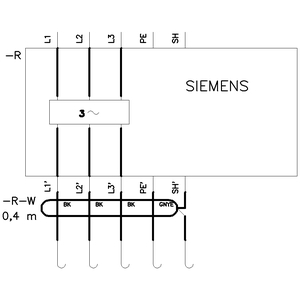 Siemens 6SL3203-0BD23-8SA0 Orijinal Premium Parça