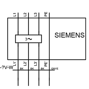 Siemens 6SL3203-0BE27-5BA0 Orijinal Premium Parça