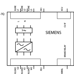 Siemens 6SL3225-0BE27-5AA1 Orijinal Premium Parça