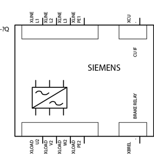 Siemens 6SL3225-0BE33-0UA0 Orijinal Premium Parça