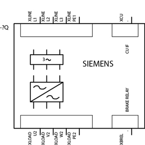 Siemens 6SL3225-0BE33-7AA0 Orijinal Premium Parça
