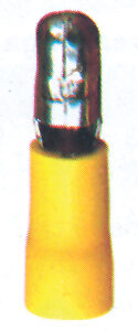 Çıt Çıt Fiş Erkek,Sarı 2,5-6Mm2,25 Adet