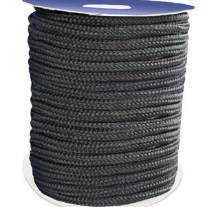 Bağlama Halatı-İki Burgulu-16 Kollu-, 22mm, Pol, K. siyah