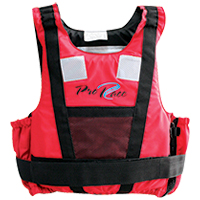 PRO RACE,CAN YELEĞI, ISO,50Ν, >70KG, KIRMIZI, YETİŞKİN