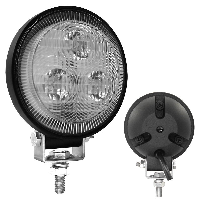 Aqua LED'li Güverte Aydınlatma Lambası Siyah, 9W, 12&24V Multivolt DC