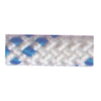 SEYİR HALATLARI, "Halyard", Çap. 6mm, beyaz üzerine mavi örgü