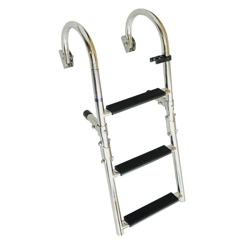 Küpeşte,Borda Mn.Ktlnr Mrdv.Pslmz 3+2Bs, Inox 316, 180º, 250x1109mm