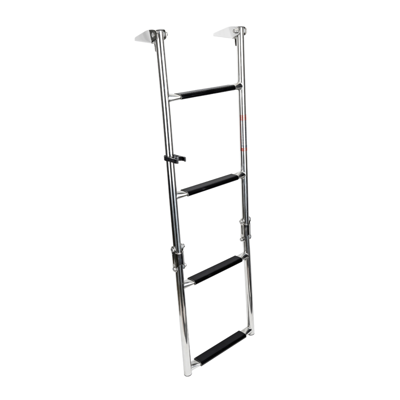 Platformlu Merdiven, 1+2 basamak, Inox 316, ø22mm, 276x960mm