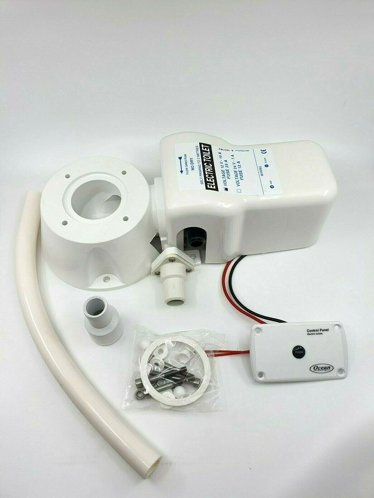 Matromarine 24V Elektrikli Marin Tuvalet Motor ve Dönüşüm Kiti